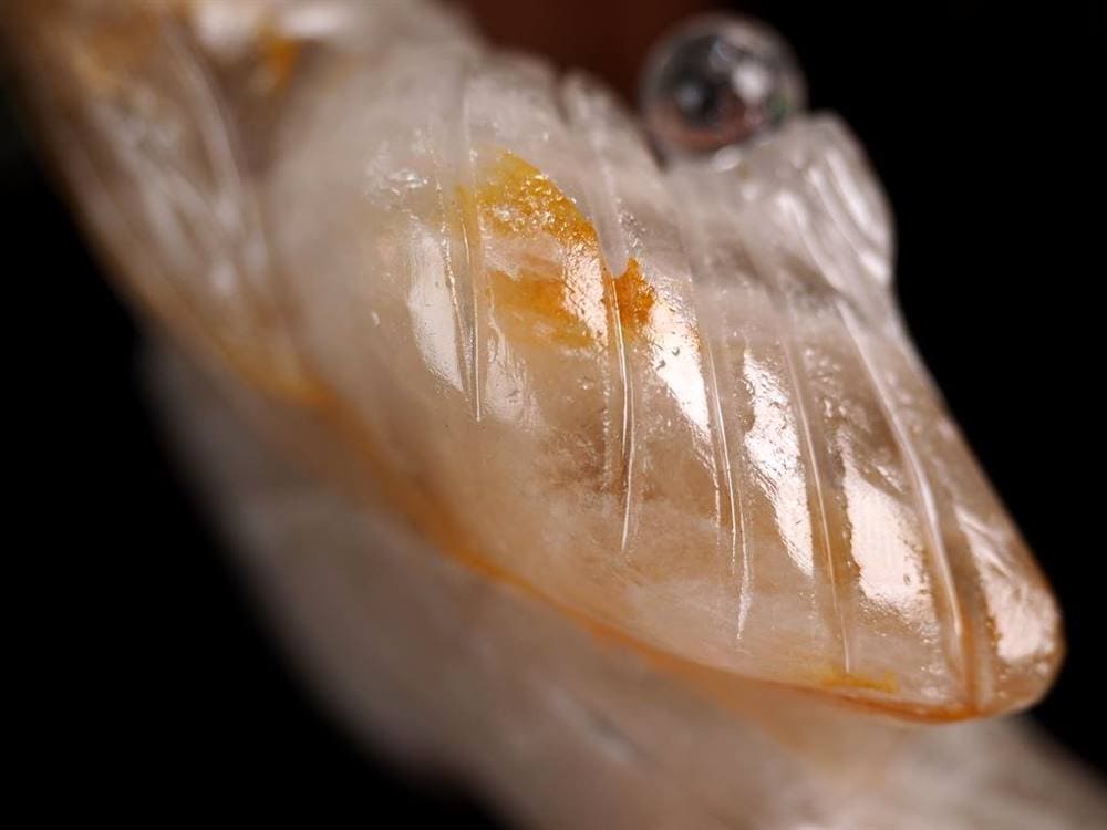 置物 彫刻 魔法使い ウィッチ 天然石