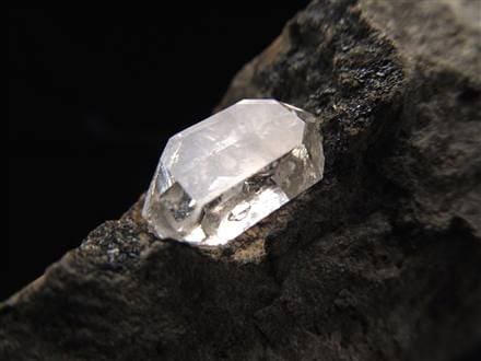 ハーキマーダイヤモンド ハーキマー水晶 母岩付き 原石 ハーキマー地区