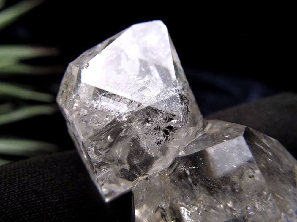 ハーキマーダイヤモンド ハーキマー水晶 結晶 ニューヨーク州ハーキマー地区産 ダイヤモンド