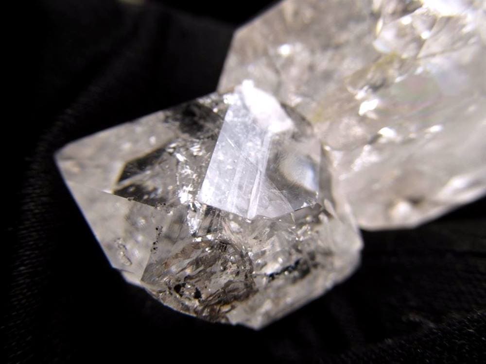 ハーキマーダイヤモンド ハーキマー水晶 結晶 ニューヨーク州ハーキマー地区産 ダイヤモンド