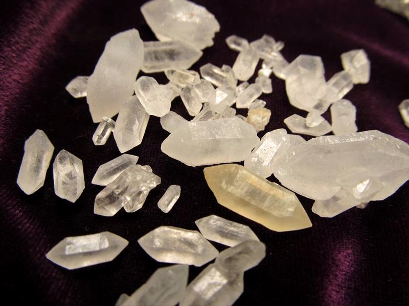 ☆希少なダブルポイント結晶・DT水晶☆ツーソン展示会商品☆モロッコ産