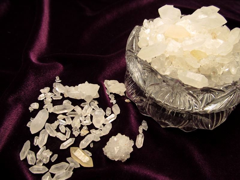 ☆希少なダブルポイント結晶・DT水晶☆ツーソン展示会商品☆モロッコ産