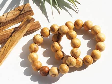 ペルー産パロサントブレスレット PaloSanto ビーズ