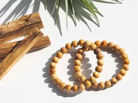 ペルー産パロサントブレスレット PaloSanto ビーズ