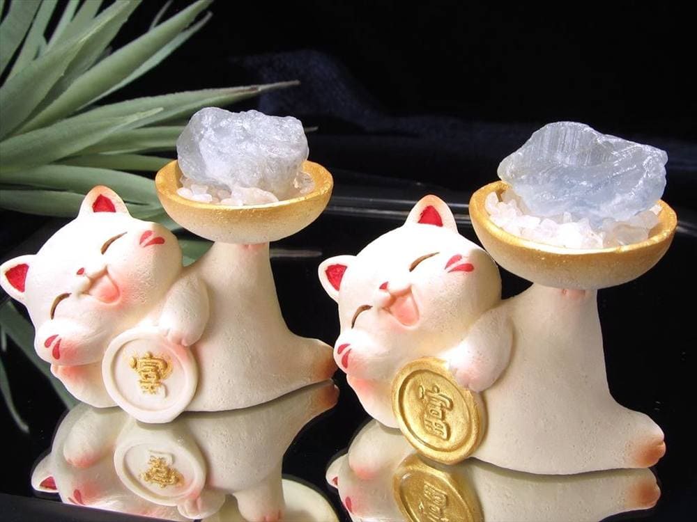 猫 招き猫 ネコ 置物