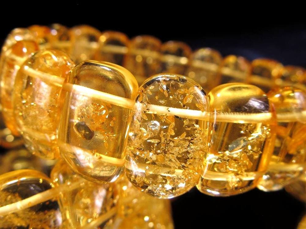 アンバー 琥珀 ブレスレット リトアニアアンバー バルト海産