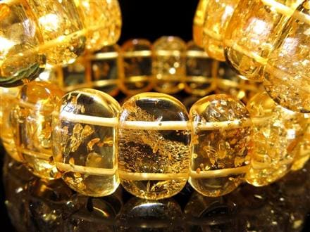 アンバー 琥珀 ブレスレット リトアニアアンバー バルト海産