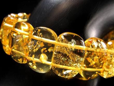 アンバー 琥珀 ブレスレット リトアニアアンバー バルト海産