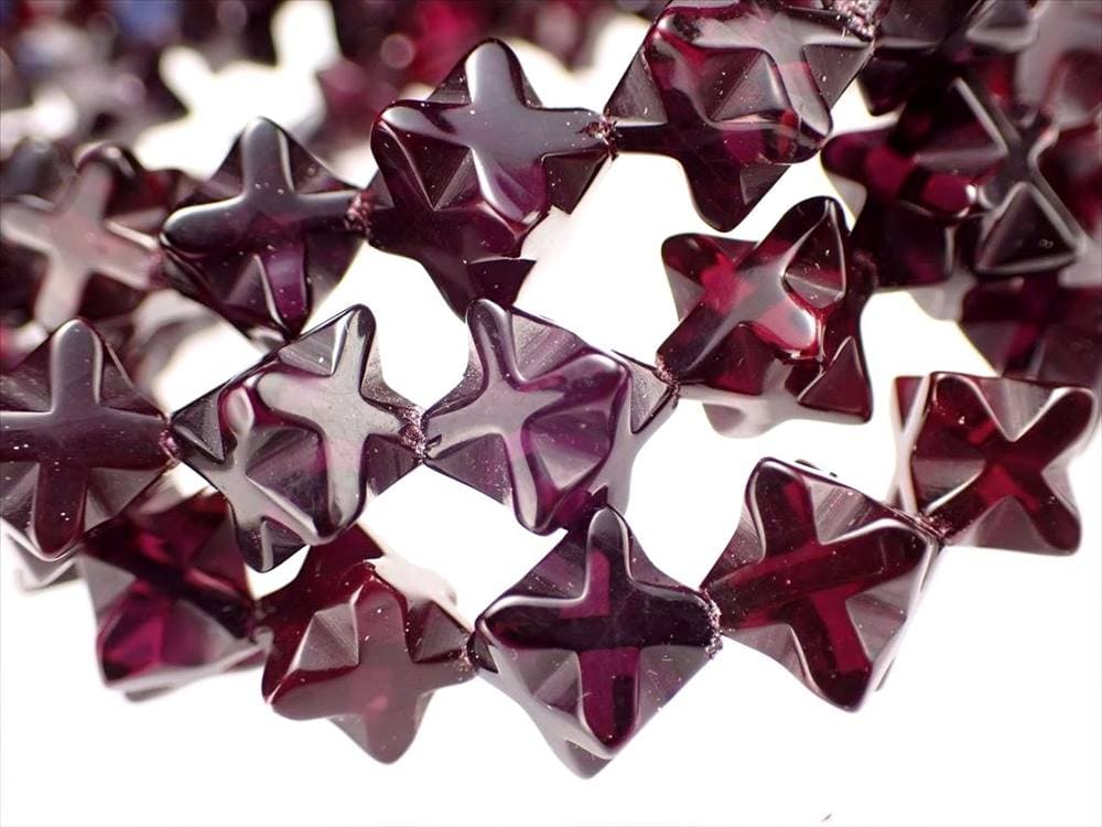 アンバー 琥珀 ブレスレット ガーネット マカバスター