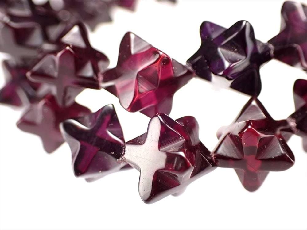 アンバー 琥珀 ブレスレット ガーネット マカバスター