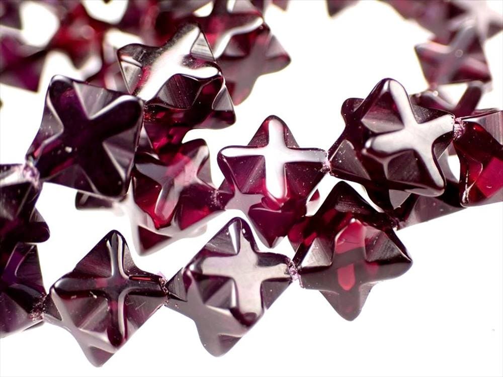 アンバー 琥珀 ブレスレット ガーネット マカバスター