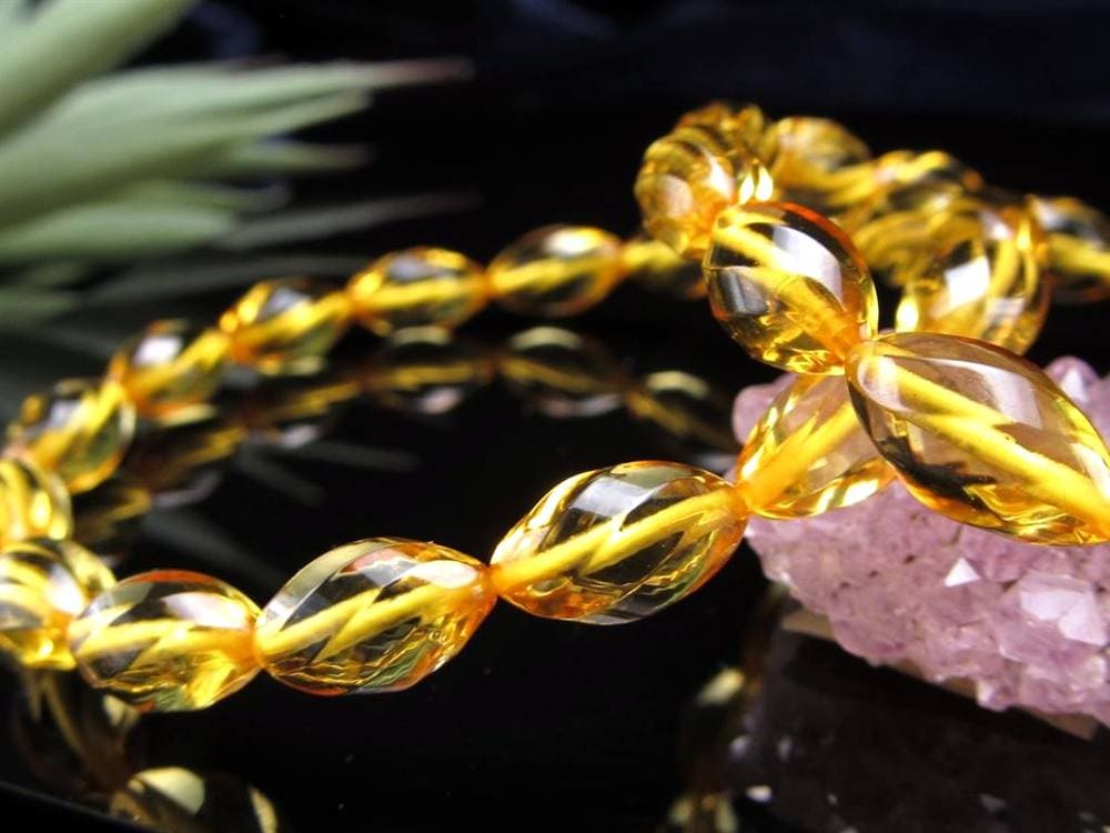 アンバー 琥珀 ブレスレット リトアニアアンバー バルト海産 アンバーブレスレットリトアニア