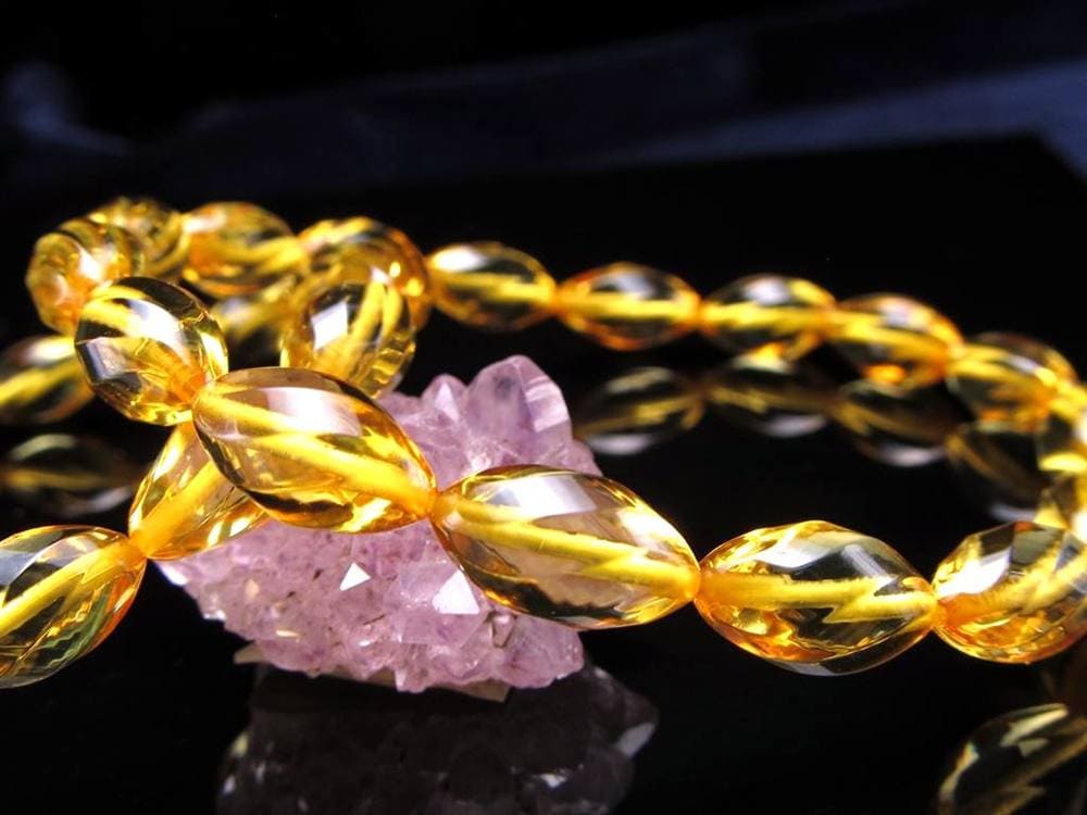 アンバー 琥珀 ブレスレット リトアニアアンバー バルト海産 アンバーブレスレットリトアニア