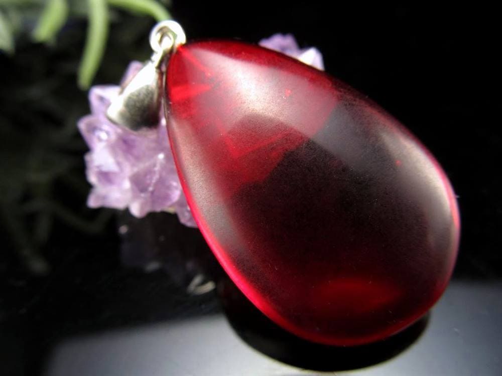 天然琥珀 グラデーションアンバー ペンダント Silver925 バルト海産