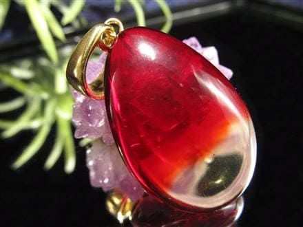 天然琥珀 アンバー ペンダント Silver925 バルト海産