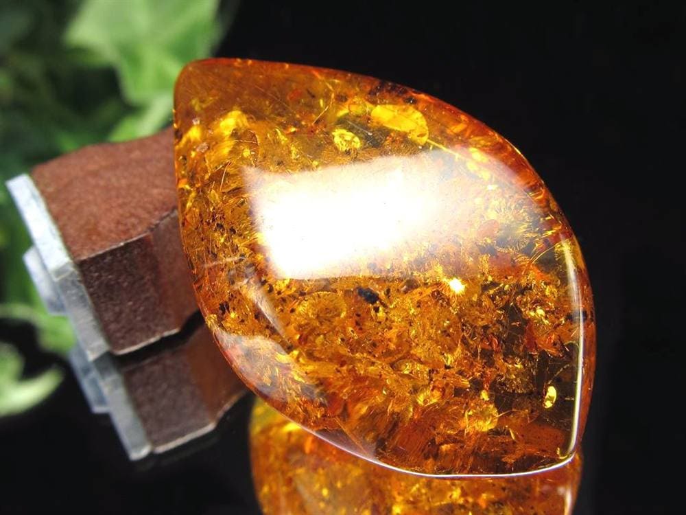 アンバー バルティックアンバー 琥珀 カボション タンブル