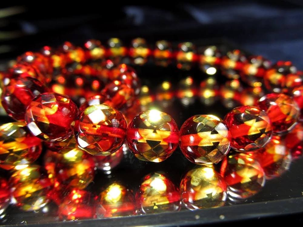 アンバー 琥珀 ブレスレット リトアニアアンバー バルト海産