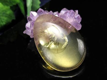 アンバー 琥珀 バルト海産 コハク カボション