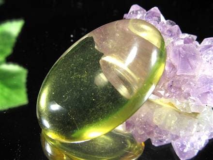 アンバー 琥珀 バルト海産 コハク カボション