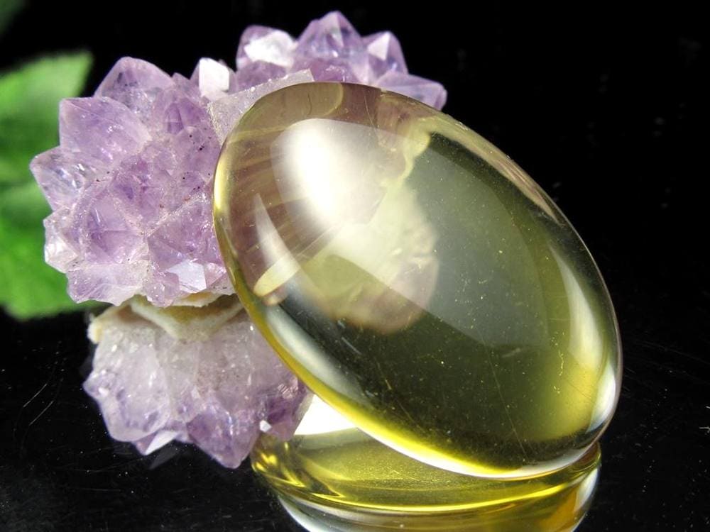 アンバー 琥珀 バルト海産 コハク カボション