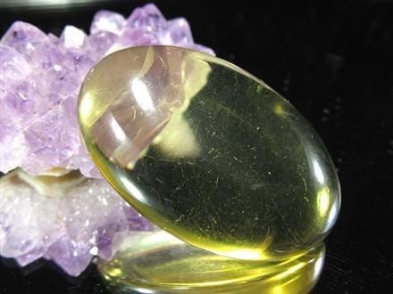 アンバー 琥珀 バルト海産 コハク カボション