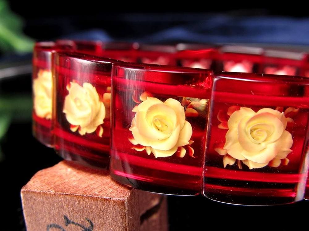 アンバー 琥珀 ブレスレット リトアニアアンバー バルト海産