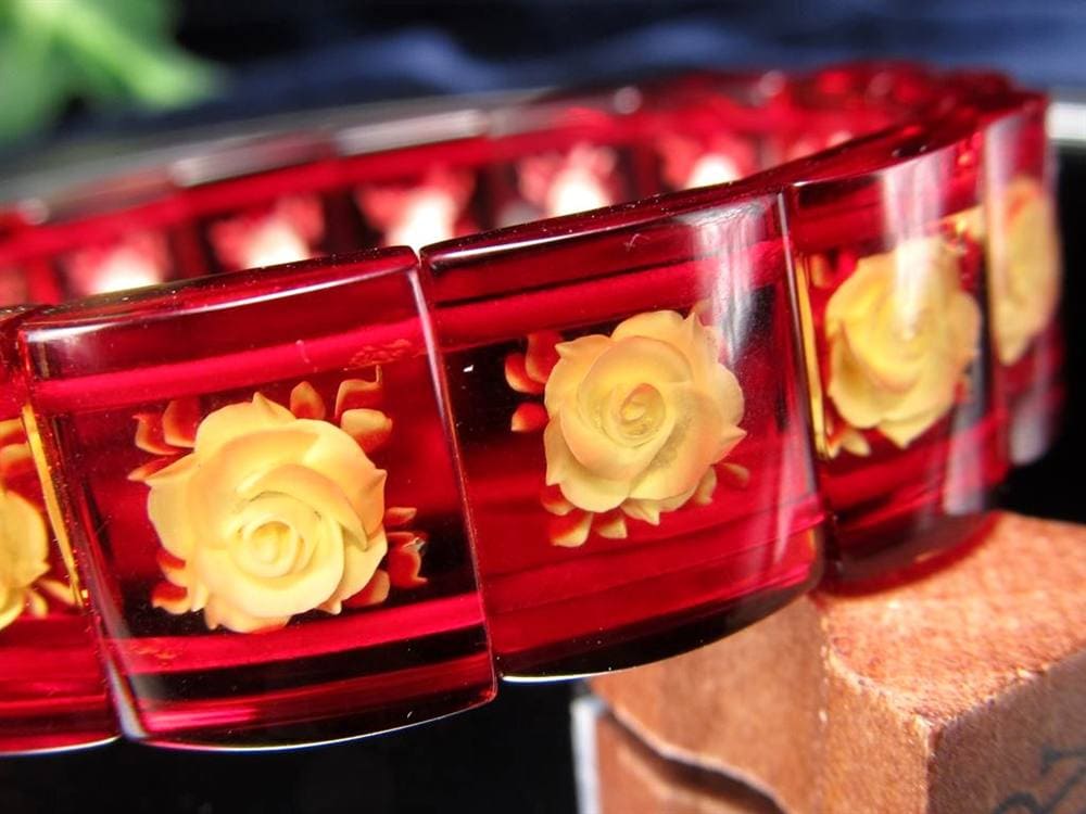 アンバー 琥珀 ブレスレット リトアニアアンバー バルト海産