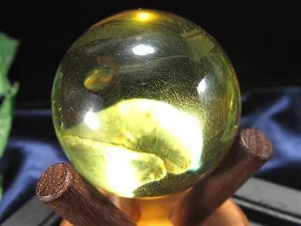 アンバー 琥珀 スフィア バルト海産 バルティックアンバー