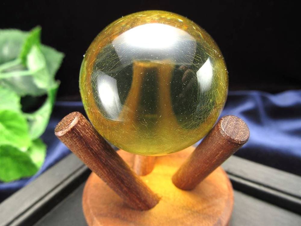 アンバー 琥珀 スフィア バルト海産 バルティックアンバー