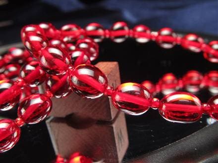 アンバー 琥珀 ブレスレット リトアニアアンバー バルト海産 アンバーブレスレット コハク リトアニア産アンバー