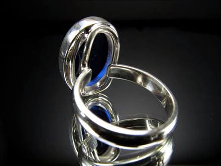 アンバー リング Silver925 天然琥珀 リトアニアアンバー