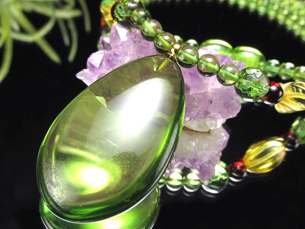 天然琥珀 アンバー ネックレス バルト海産