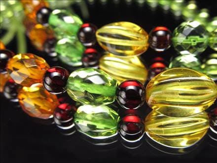 天然琥珀 アンバー ネックレス バルト海産