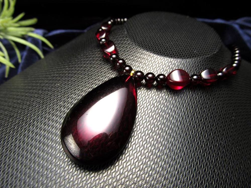 天然琥珀 アンバー ネックレス バルト海産