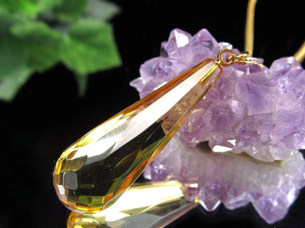 天然琥珀 グリーンアンバー ペンダント Silver925 バルト海産