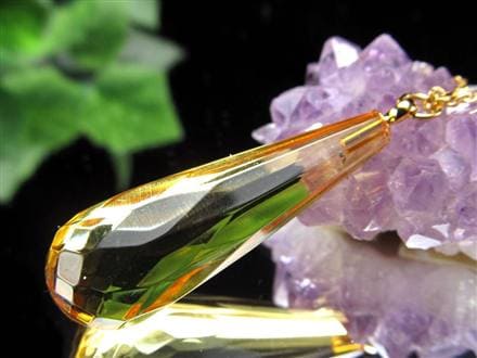 天然琥珀 グリーンアンバー ペンダント Silver925 バルト海産