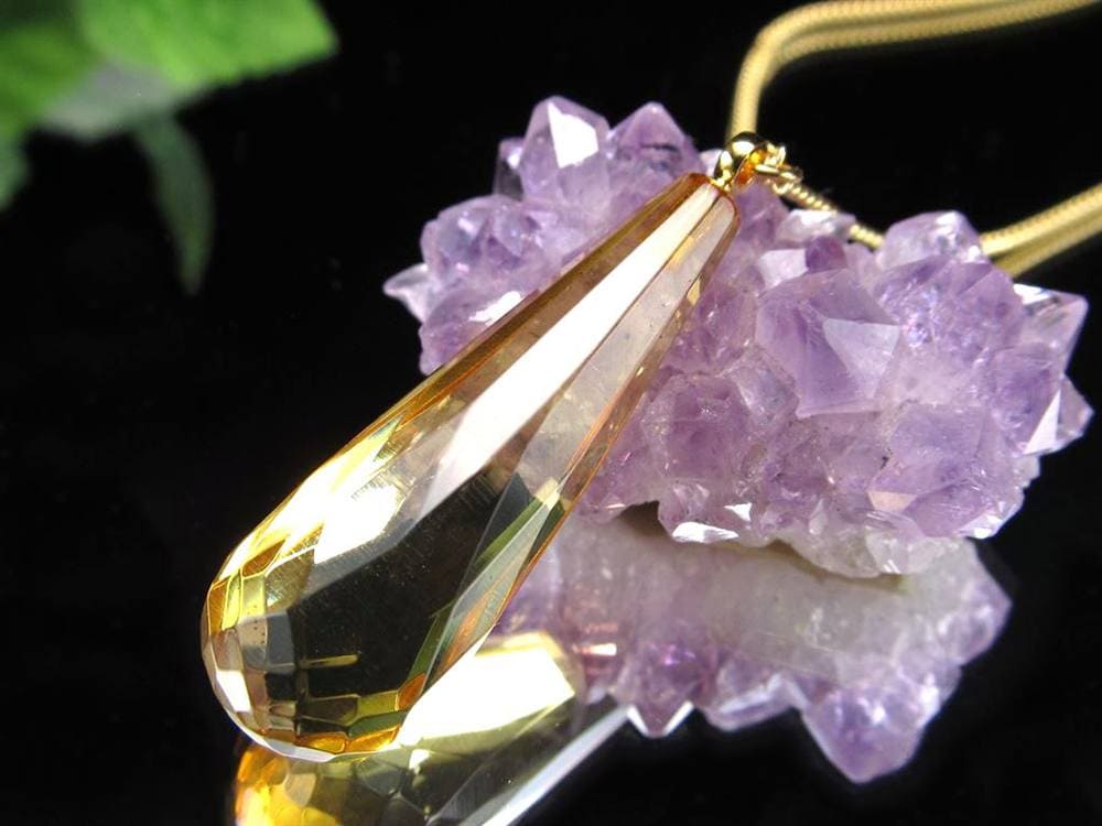 天然琥珀 グリーンアンバー ペンダント Silver925 バルト海産