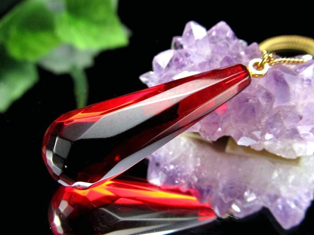 天然琥珀 グリーンアンバー ペンダント Silver925 バルト海産