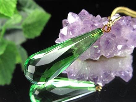 天然琥珀 グリーンアンバー ペンダント Silver925 バルト海産