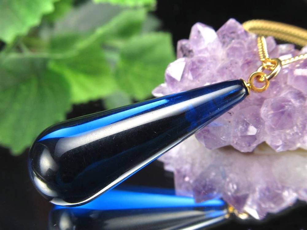 天然琥珀 グリーンアンバー ペンダント Silver925 バルト海産