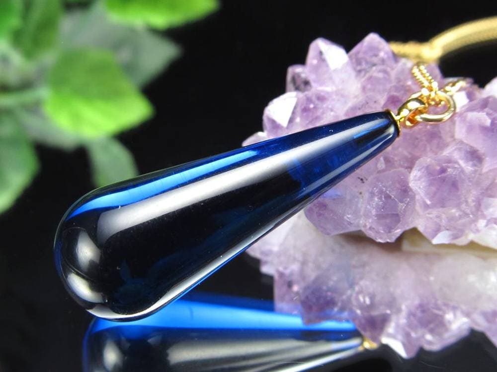 天然琥珀 グリーンアンバー ペンダント Silver925 バルト海産