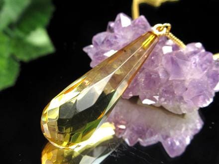 天然琥珀 グリーンアンバー ペンダント Silver925 バルト海産