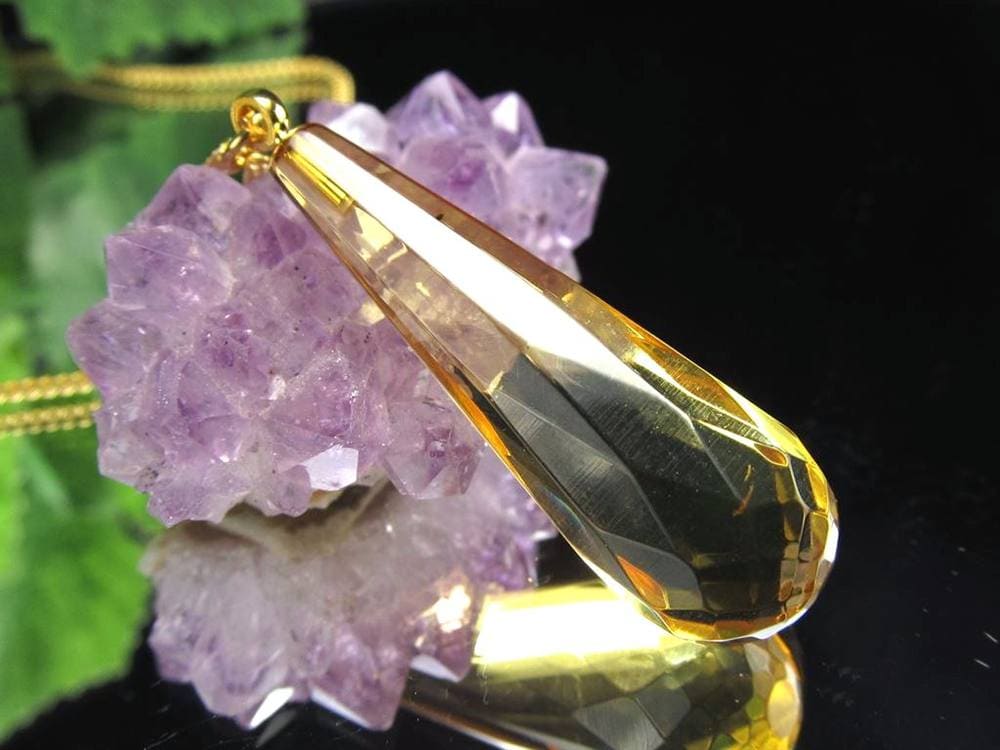 天然琥珀 グリーンアンバー ペンダント Silver925 バルト海産