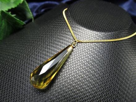 天然琥珀 グリーンアンバー ペンダント Silver925 バルト海産