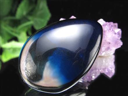 アンバー 琥珀 カボション タンブル グラデーションアンバー