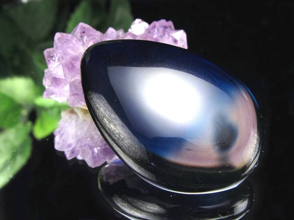 アンバー 琥珀 カボション タンブル グラデーションアンバー