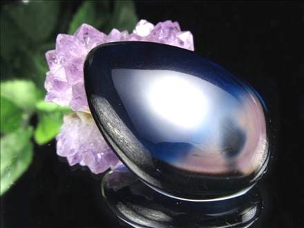 アンバー 琥珀 カボション タンブル グラデーションアンバー