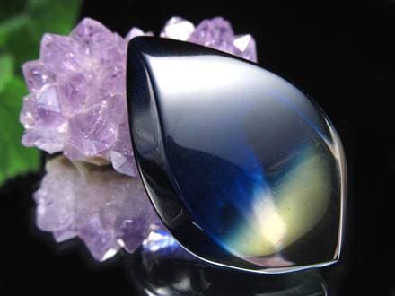 アンバー 琥珀 カボション タンブル グラデーションアンバー