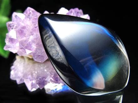 アンバー 琥珀 カボション タンブル グラデーションアンバー