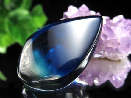 アンバー 琥珀 カボション タンブル グラデーションアンバー